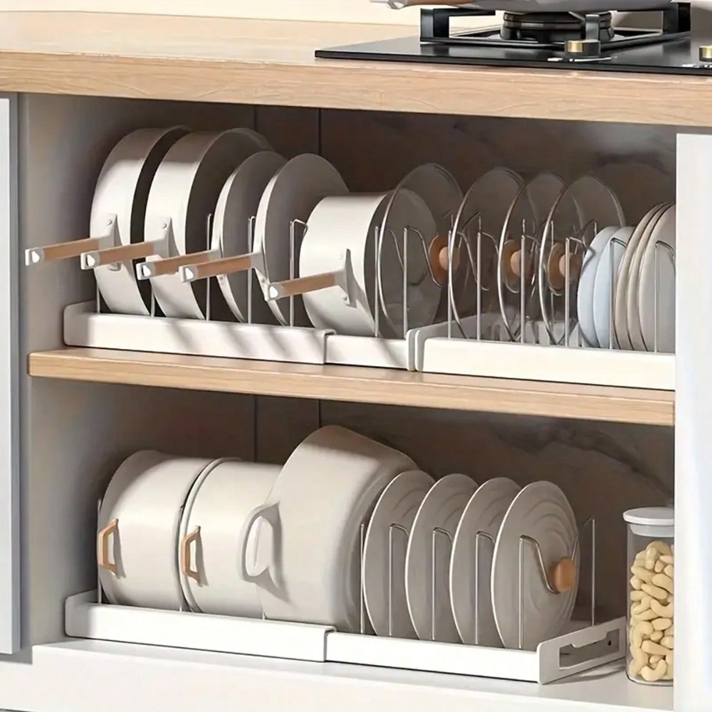 Kitchen Utensils - Organizador de cocina definitivo, estante expandible