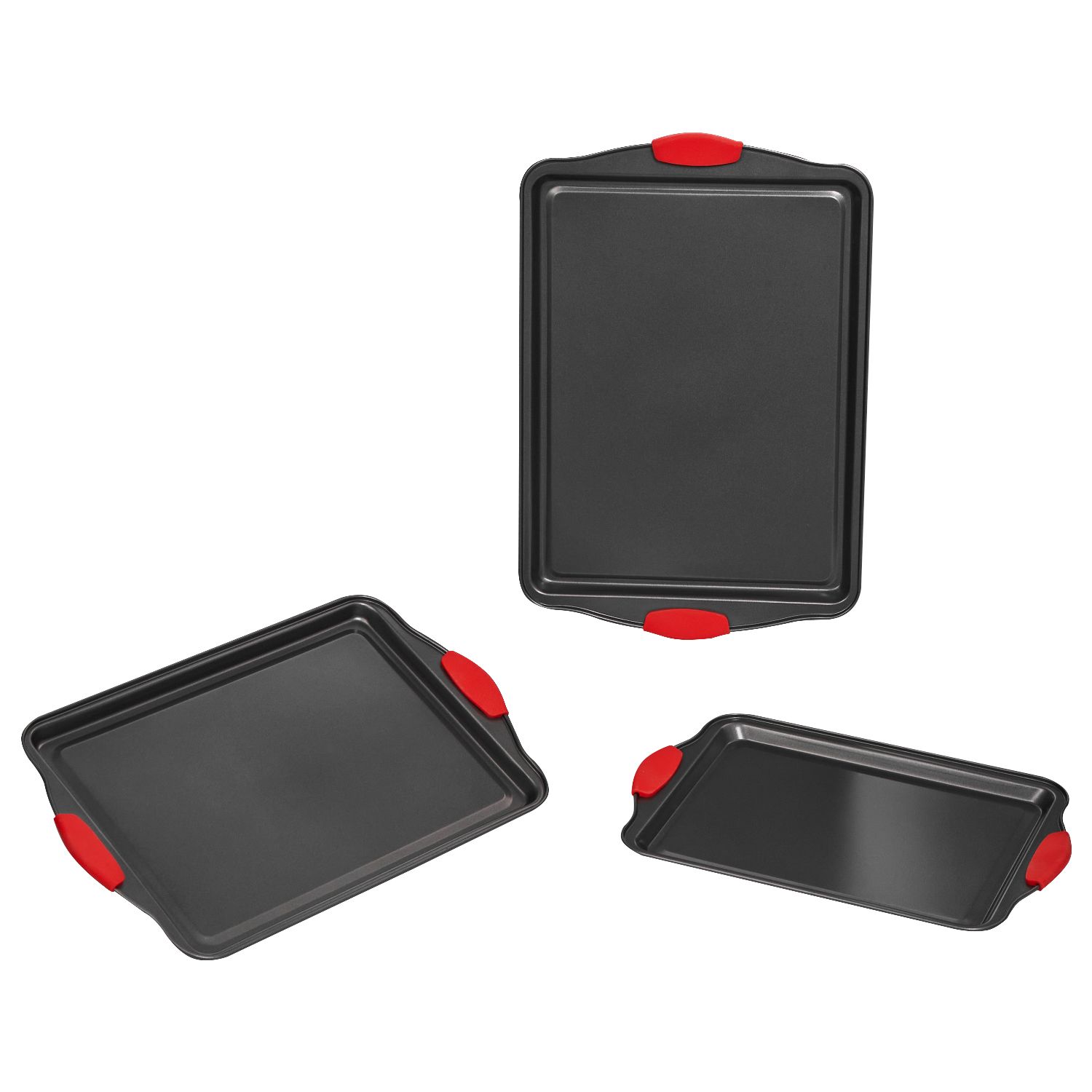 Kitchen Baking Tray Set - Juego de moldes para hornear, 3