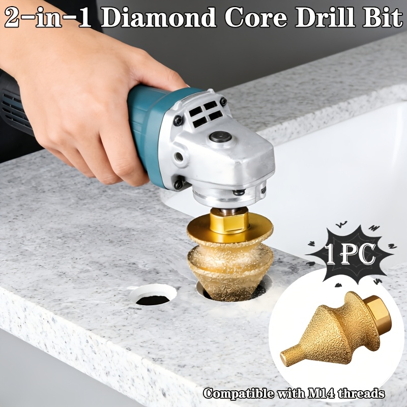 Rolling Pin Marble - Cortador de Diamante con Rosca Industrial