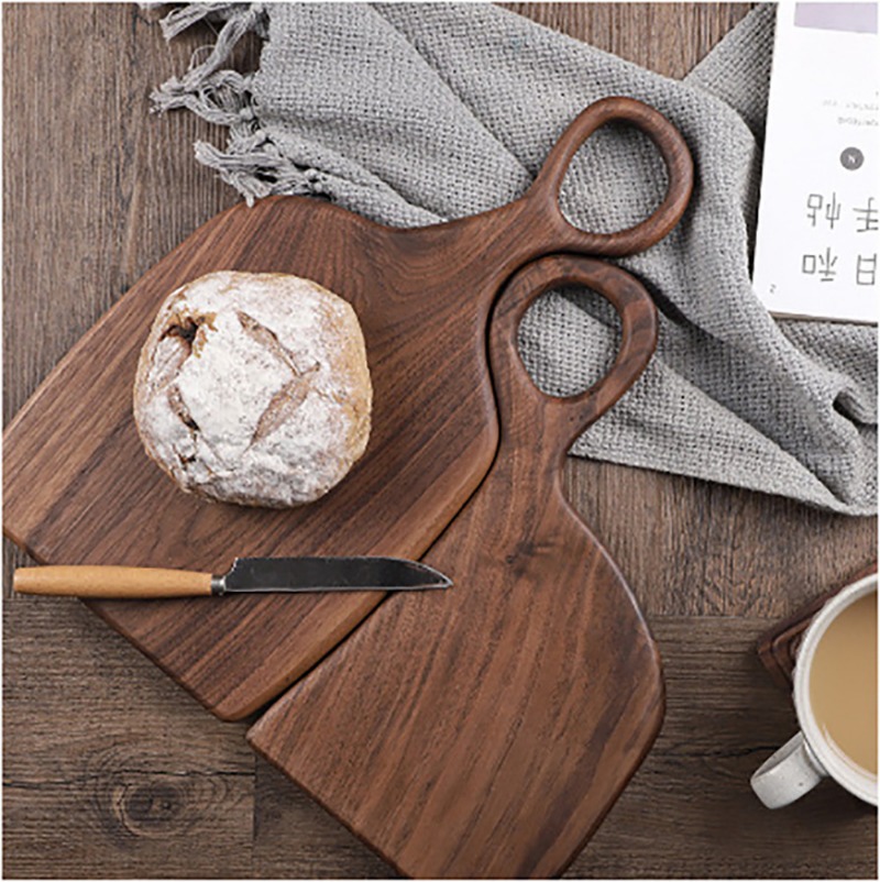 Kitchen Utensils - Tablas de cortar sólidas de nogal