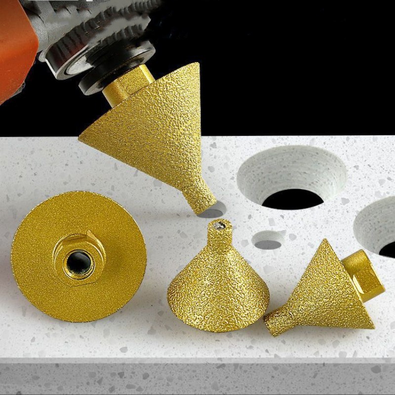 Rolling Pin Marble - Broca de diamante M14 para biselado