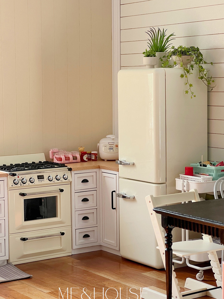Kitchen Q - Modelo de casa de muñecas, accesorios