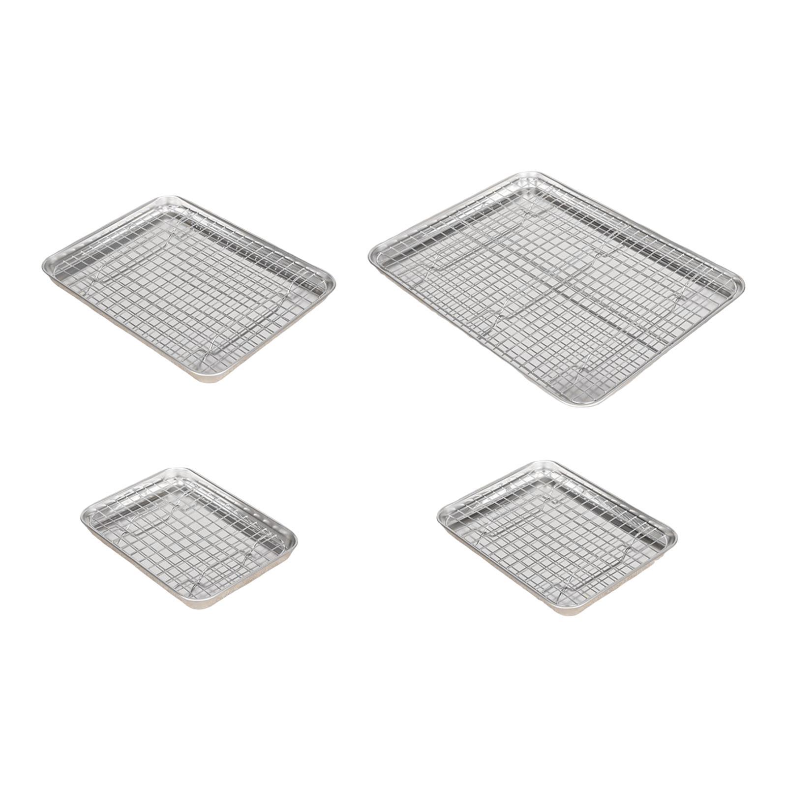 Kitchen Baking Tray Set - Bandeja de Horno de Acero Inoxidable