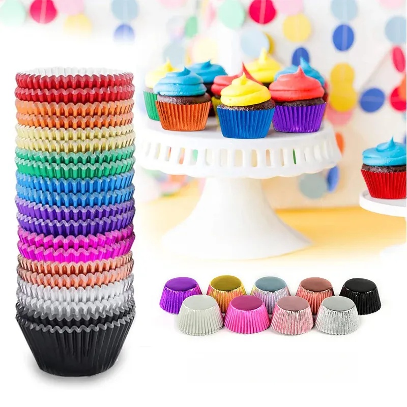 Baking Kitchen Set - Juego de 100 moldes para cupcakes