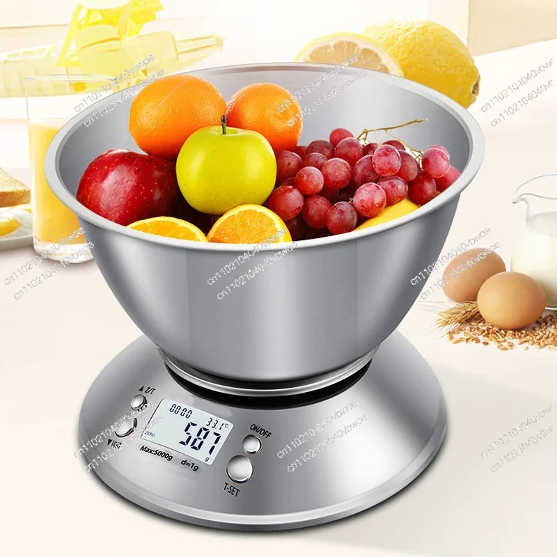 Kitchen Baking Table - Báscula de Cocina de Acero Inoxidable