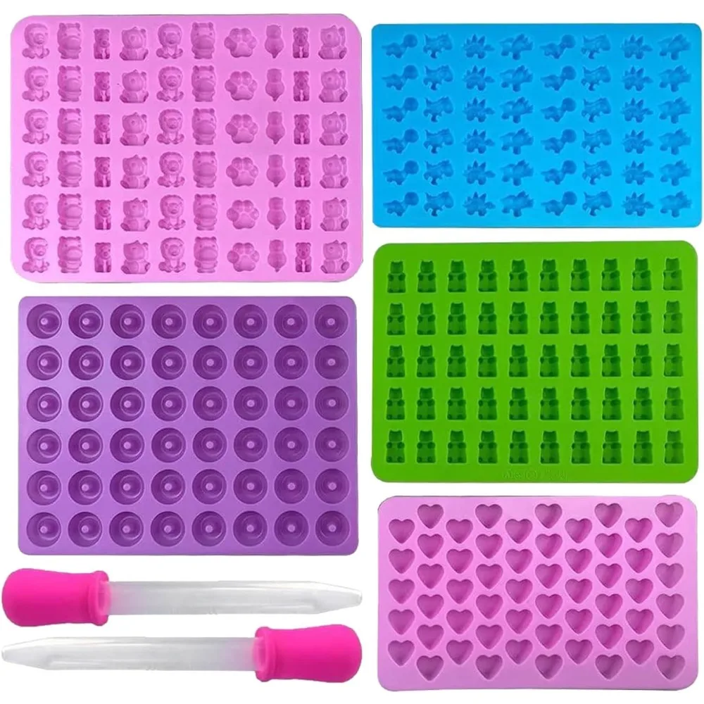 Kitchen Baking Tray Set - Moldes de silicona para dulces con