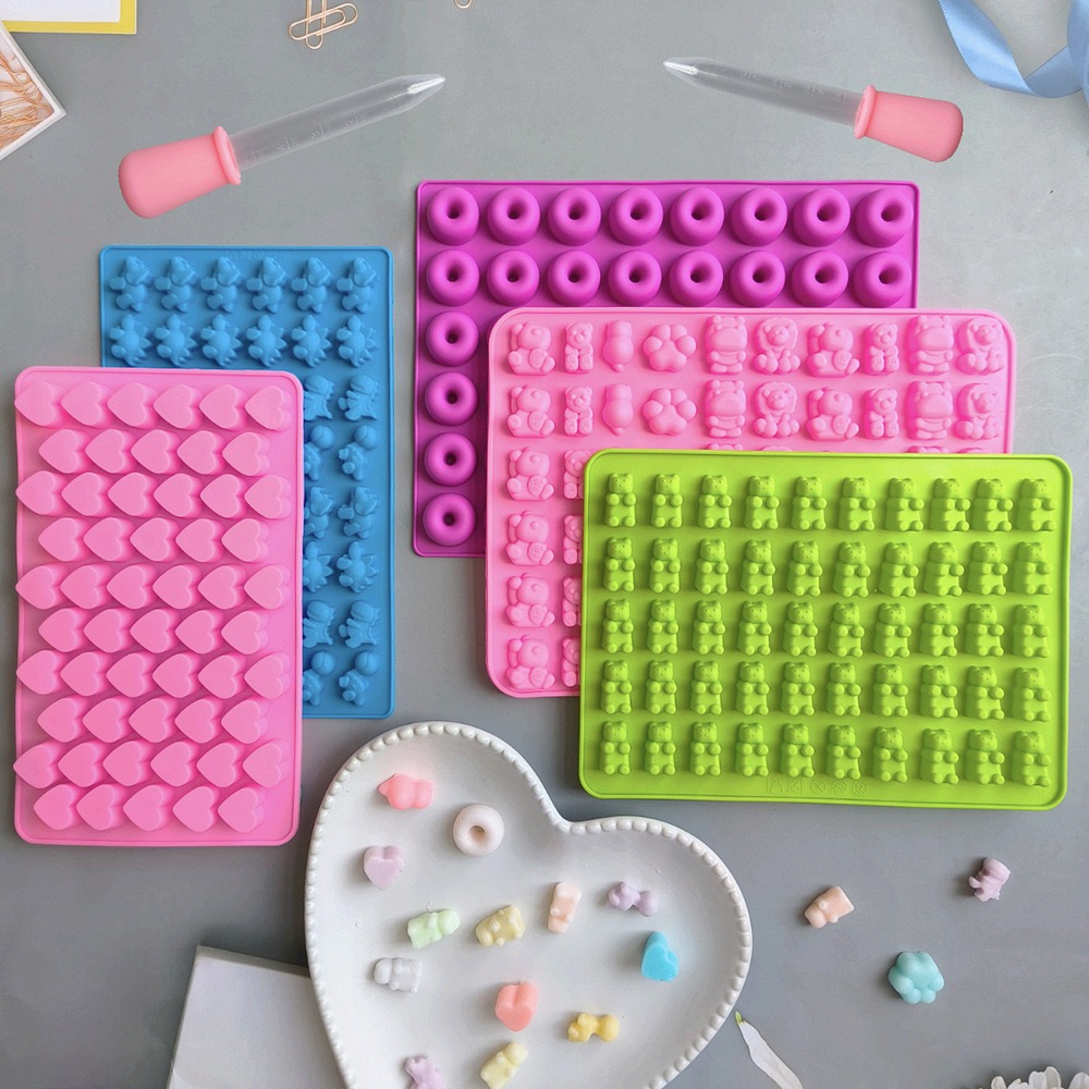 Juego de 7 moldes de silicona  - Baking Kitchen Set reseña y precio