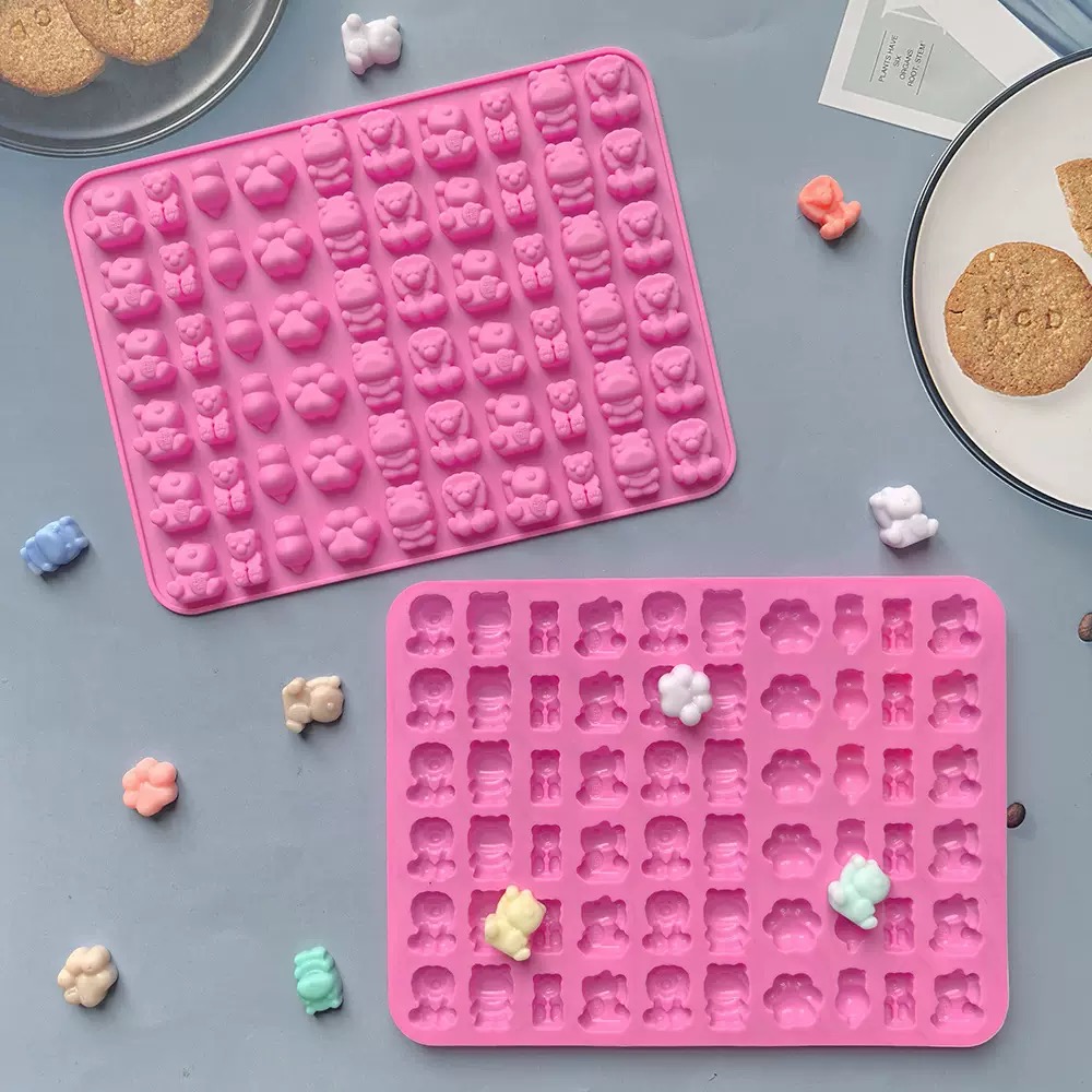 Juego de 7 moldes de silicona  - Baking Kitchen Set reseña y precio