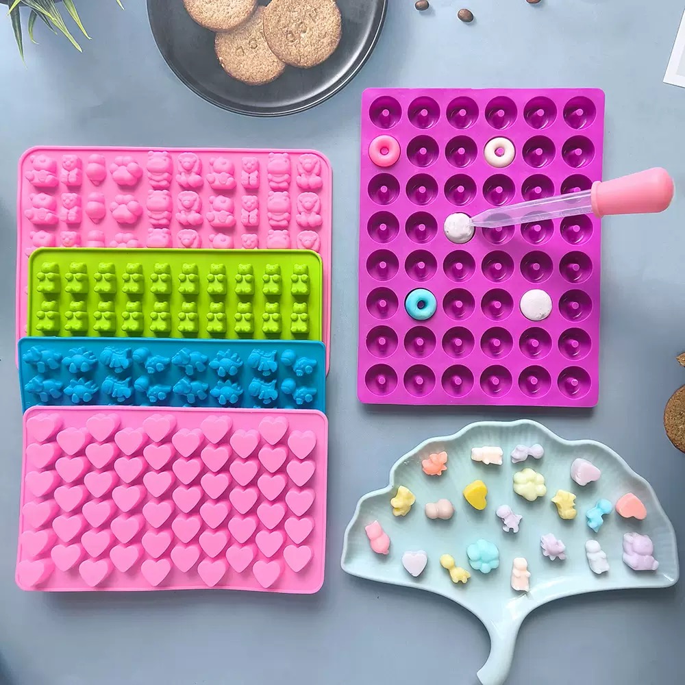 Juego de 7 moldes de silicona  - Baking Kitchen Set reseña y precio