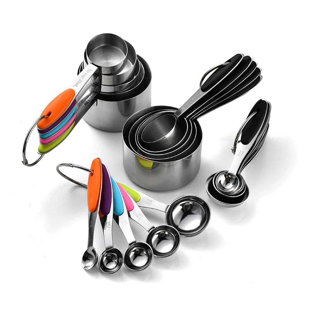 Juego de tazas y cucharas medi - Kitchen Q reseña y precio