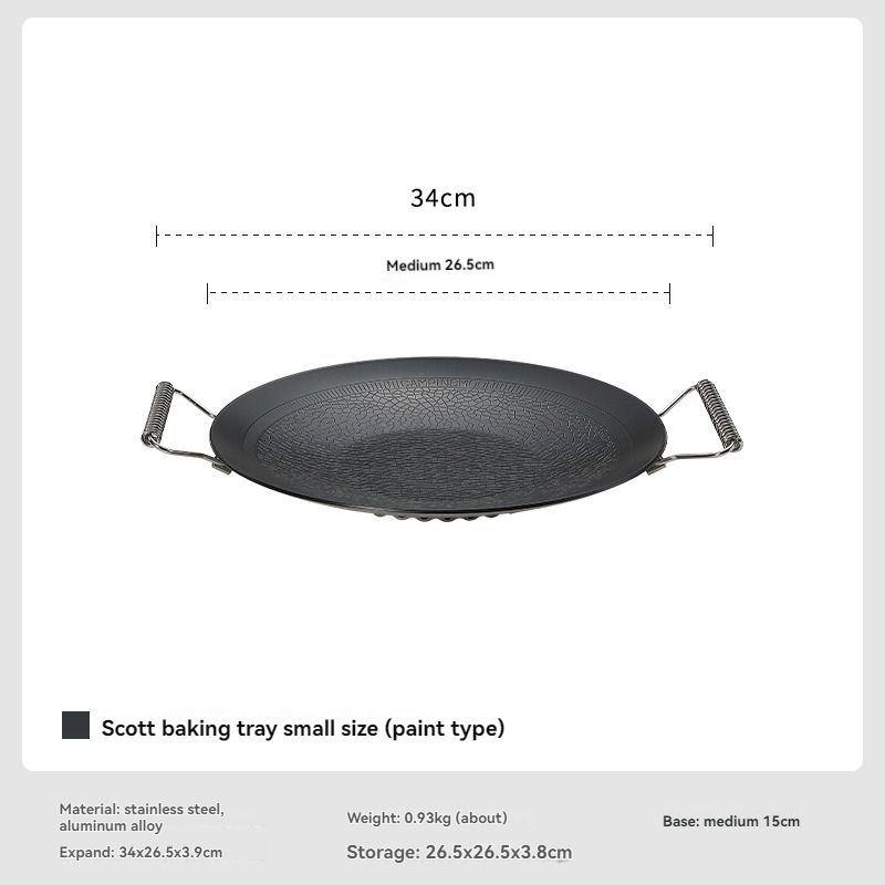 CAMPINGMOON GRW-27F Bandeja pa - Kitchen Baking Tray Set reseña y precio