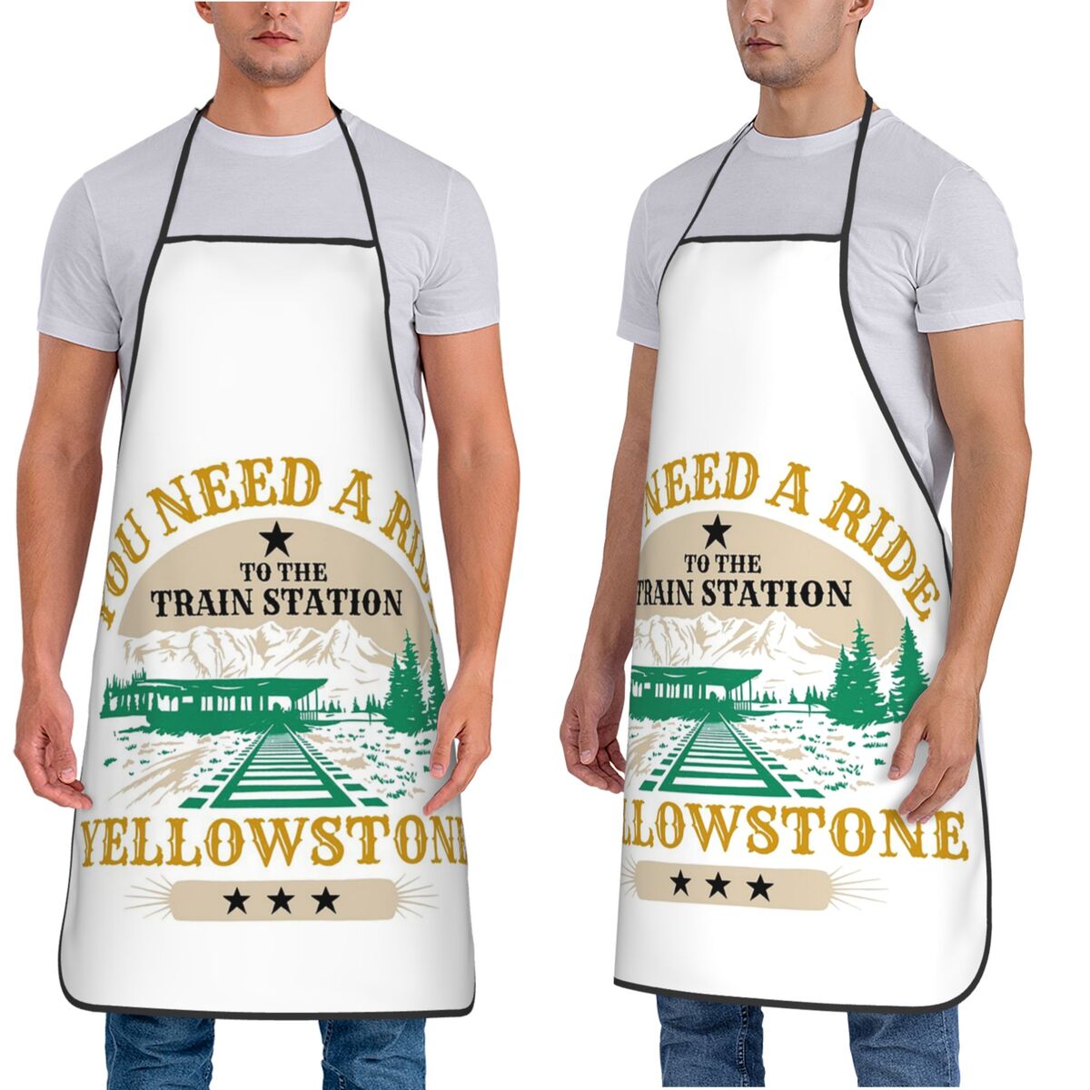 Delantal Yellowstone que neces - Kitchen With Baking Station reseña y precio