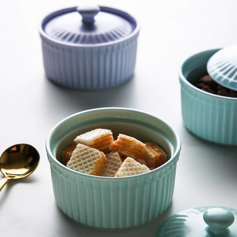 Tazón de Cerámica con Tapa, Ap - Kitchen Baking Tray Set reseña y precio