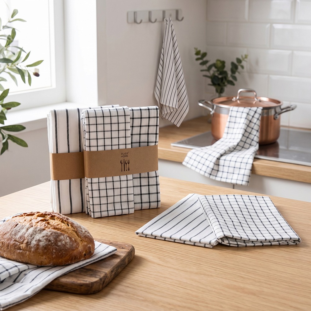 Juego de 4 Paños de Cocina Mod - Kitchen Baking Table reseña y precio