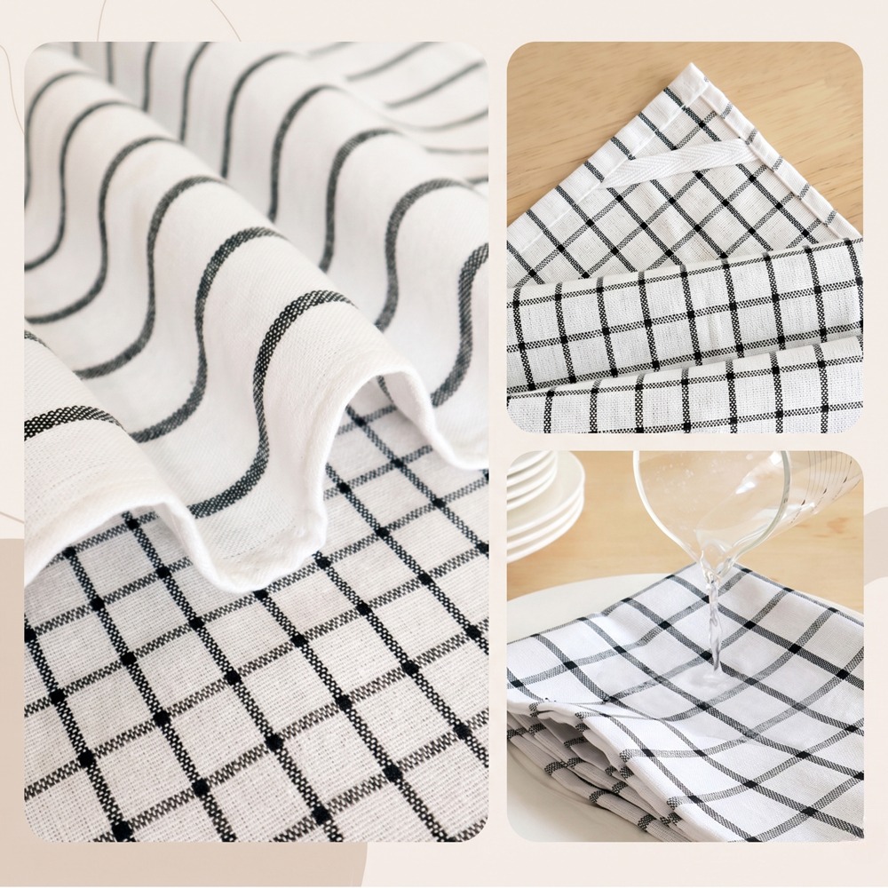 Juego de 4 Paños de Cocina Mod - Kitchen Baking Table reseña y precio