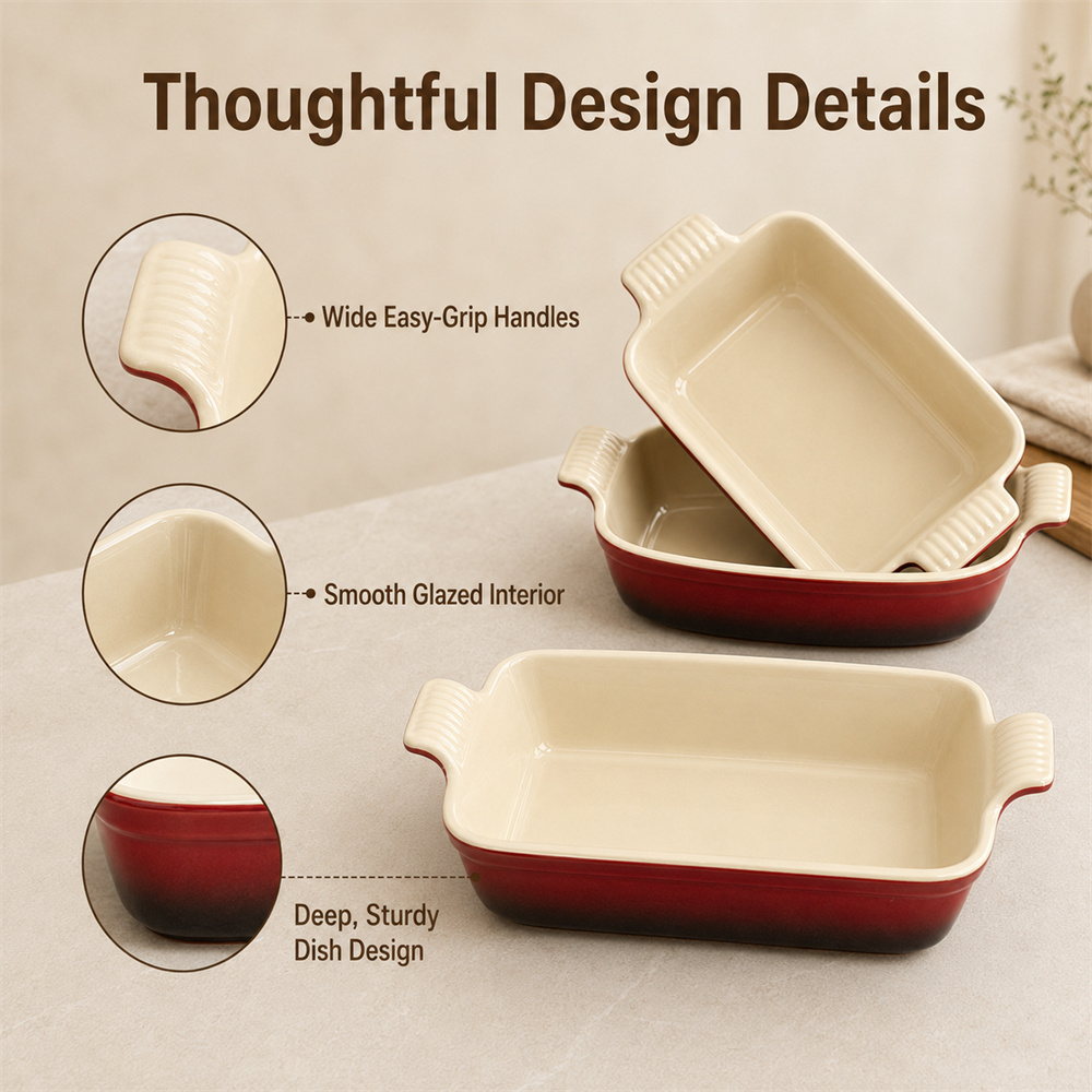 Le Creuset - Bandeja Rectangul - Kitchen Baking Table reseña y precio
