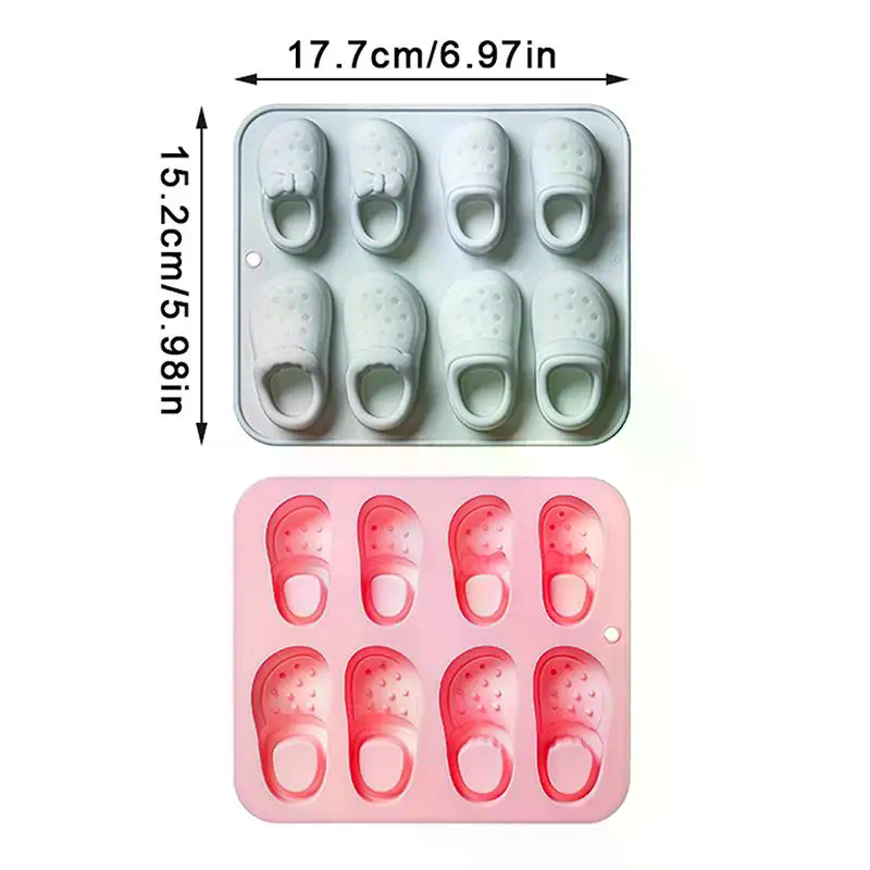 Molde de silicona de 8 cavidad - Silicone Cake Mold reseña y precio