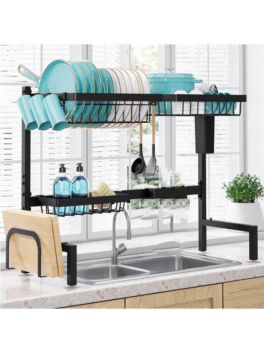 Escurridor de Platos de 2 Nive - Kitchen Utensils reseña y precio