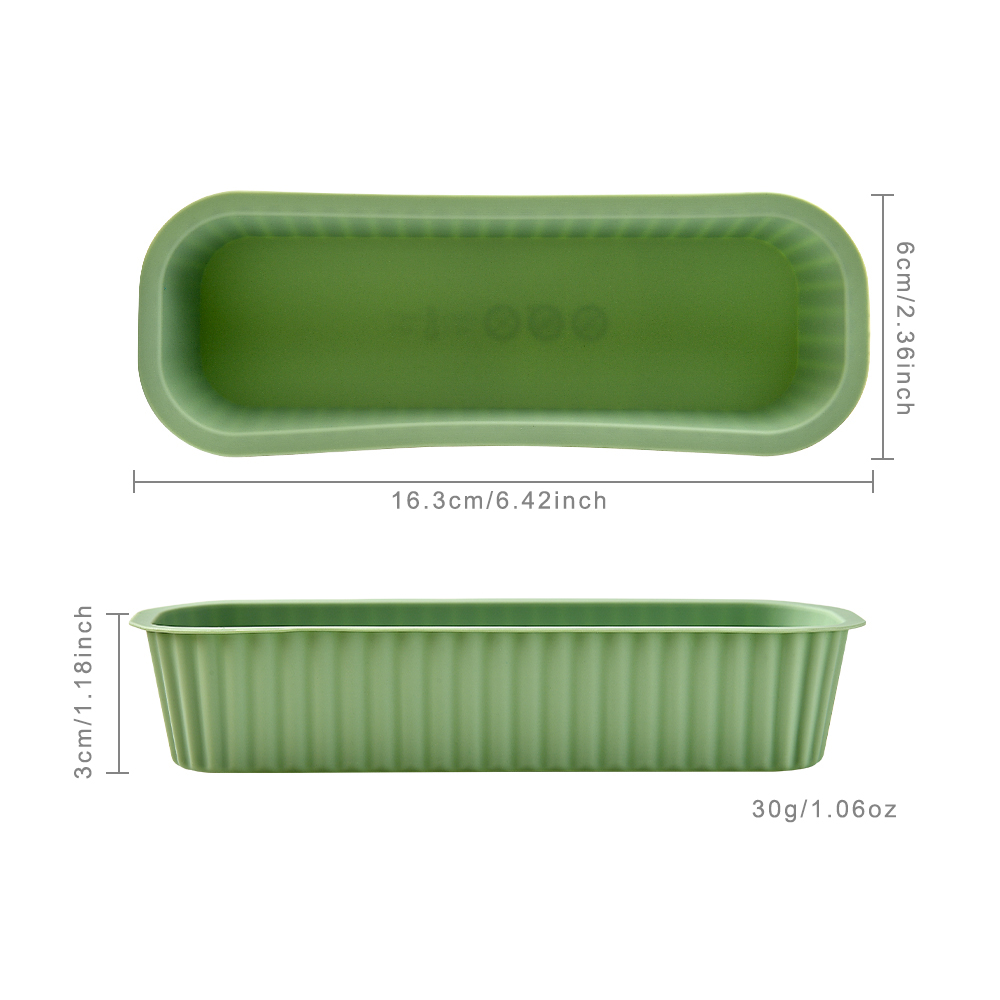 Mini molde de silicona Rectang - Baking Kitchen Set reseña y precio