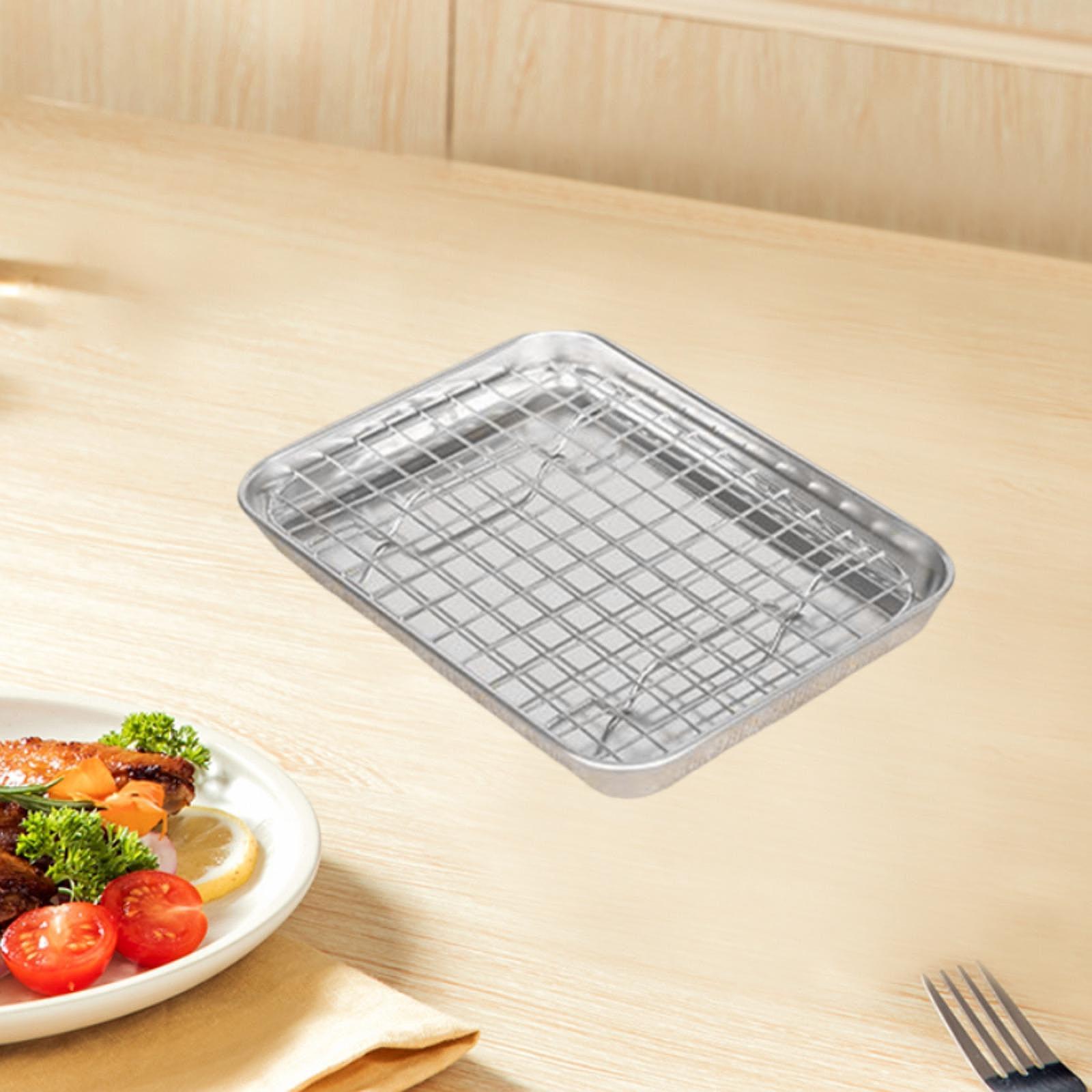 Bandeja de Horno de Acero Inox - Kitchen Baking Tray Set reseña y precio