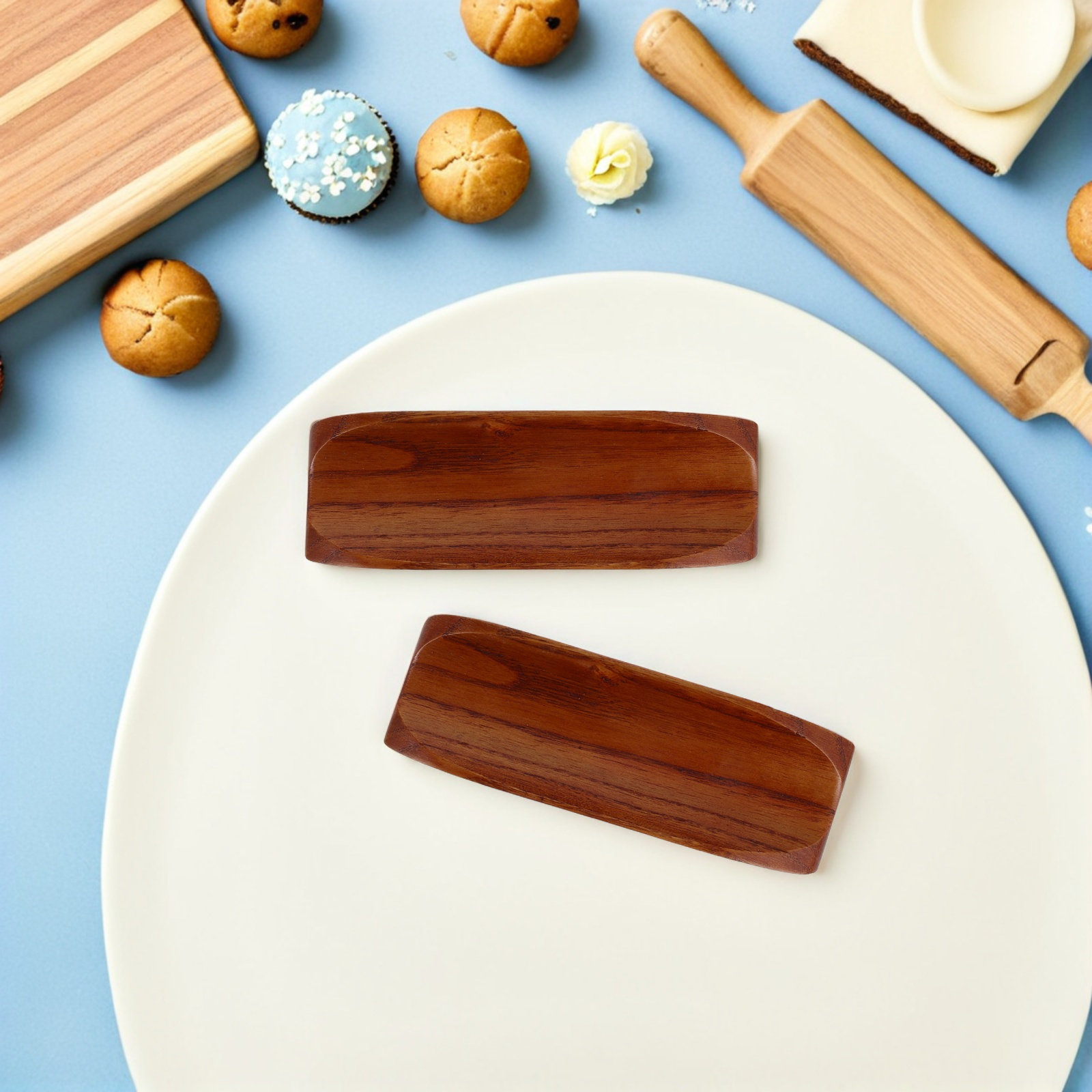 2 Soportes de Madera Antidesli - Kitchen With Baking Station reseña y precio