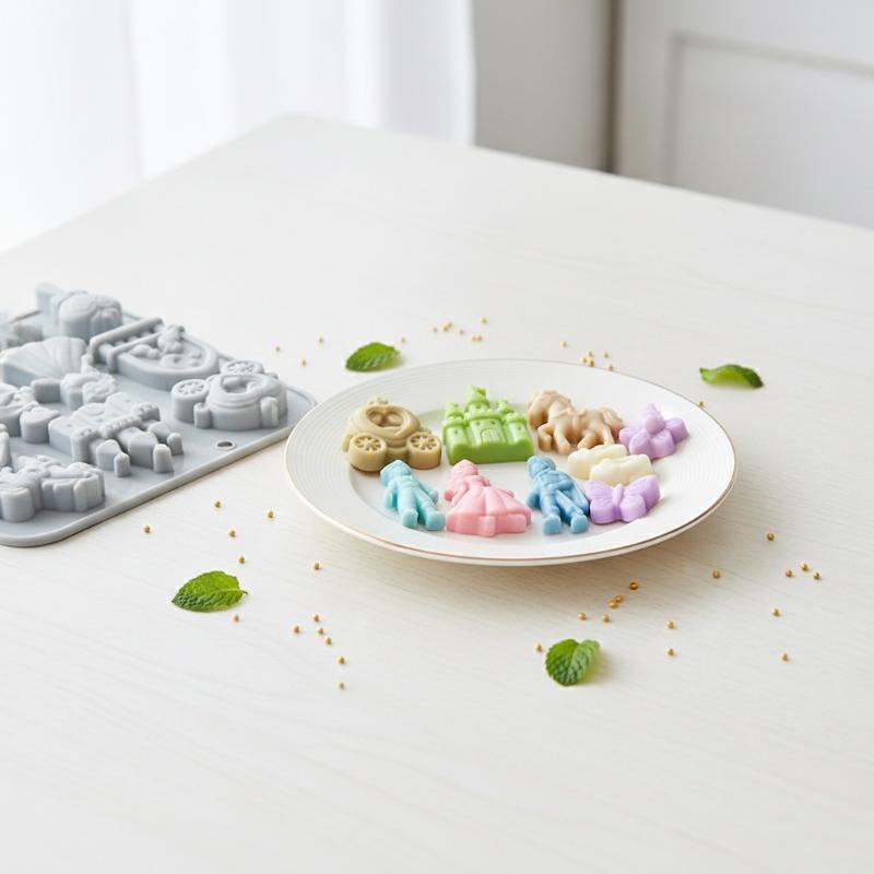 Molde de Silicona 3D de 12 Cav - Silicone Cake Mold reseña y precio