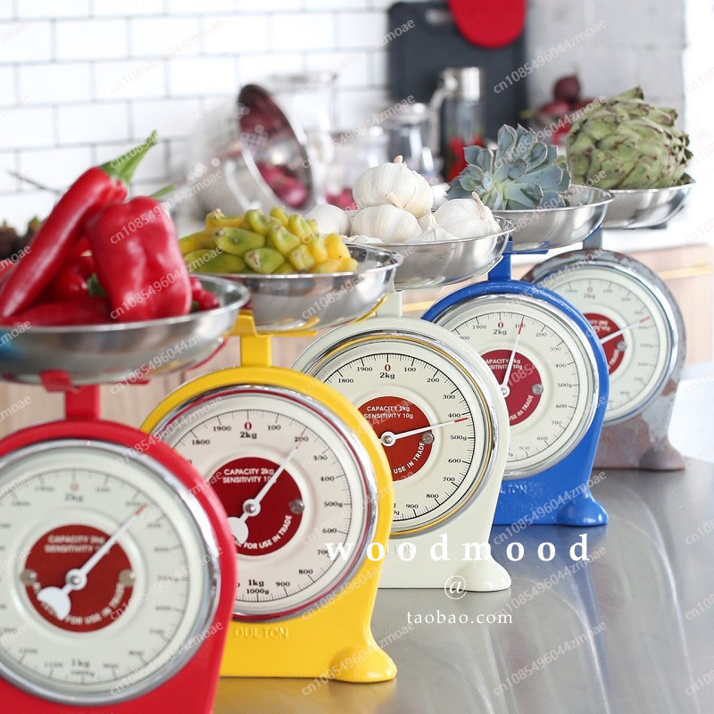 Báscula de mesa de metal retro - Kitchen Baking Table reseña y precio