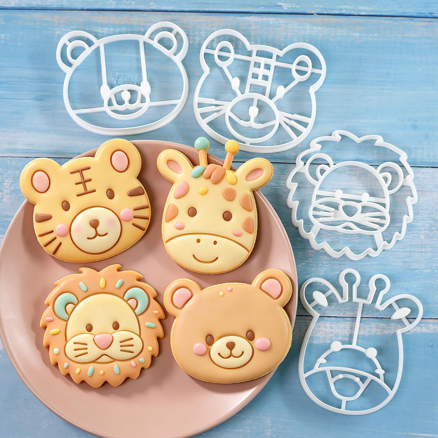 Juego de 4 Cortadores de Galle - Baking Kitchen Set reseña y precio