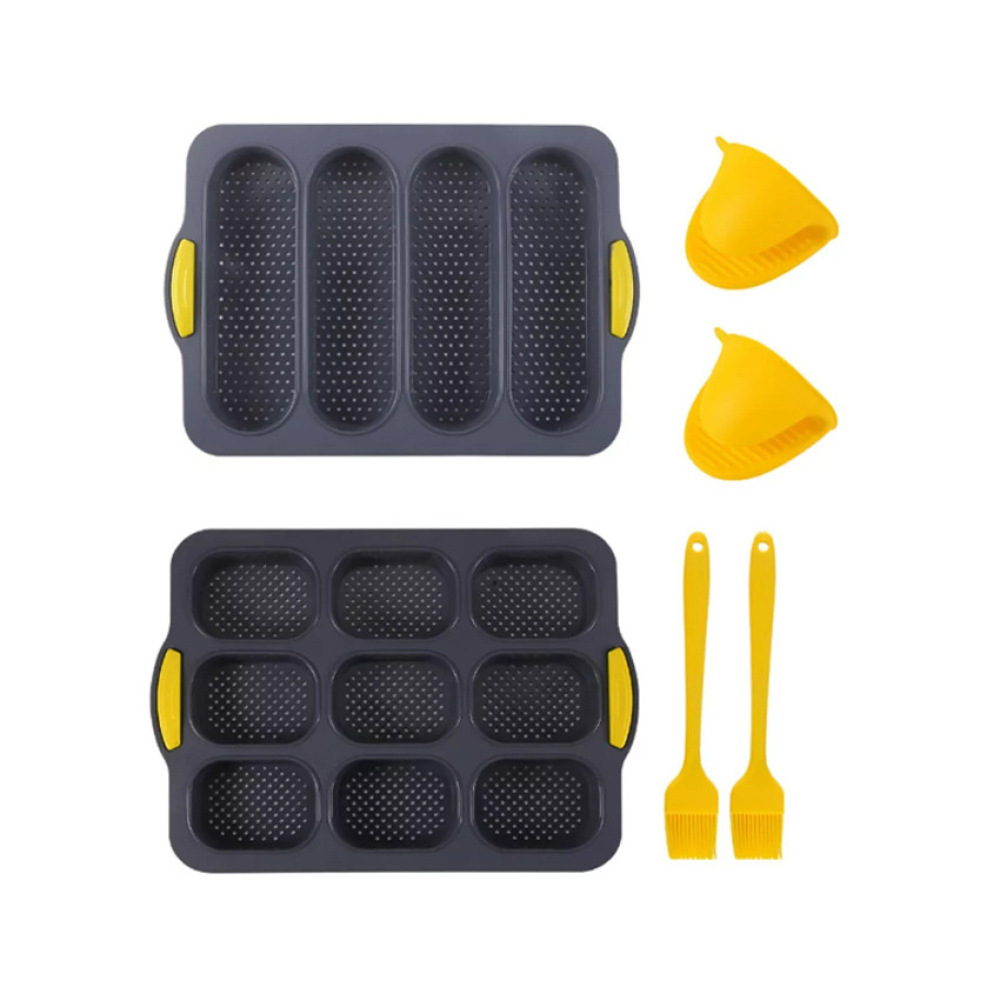 Juego de Moldes de Silicona Pr - Kitchen Baking Tray Set reseña y precio