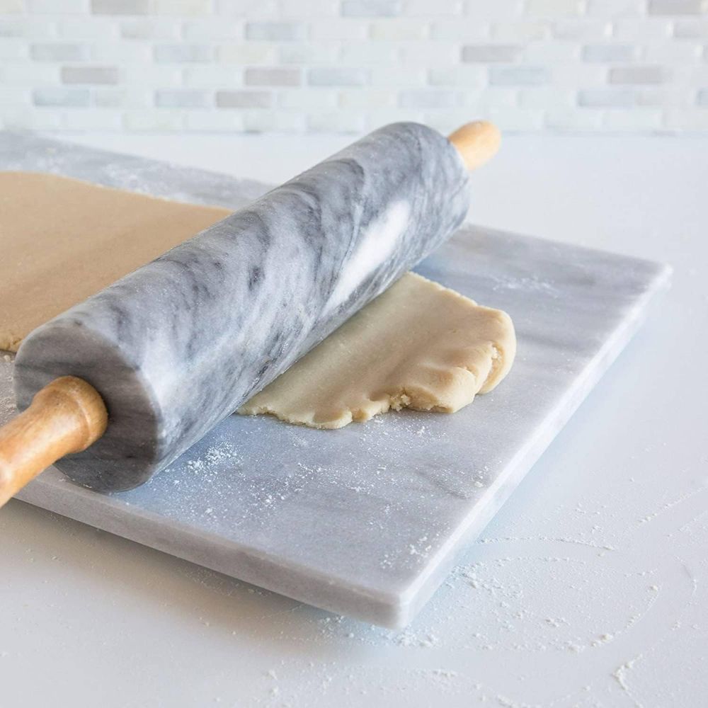 Rodillo de amasar de mármol bl - Rolling Pin Marble reseña y precio