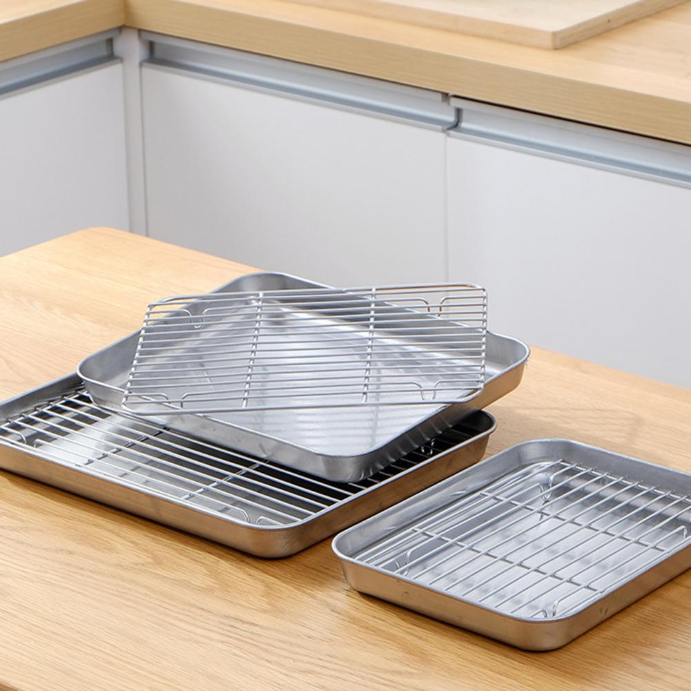 Juego de rejilla para horno de - Kitchen Baking Tray Set reseña y precio