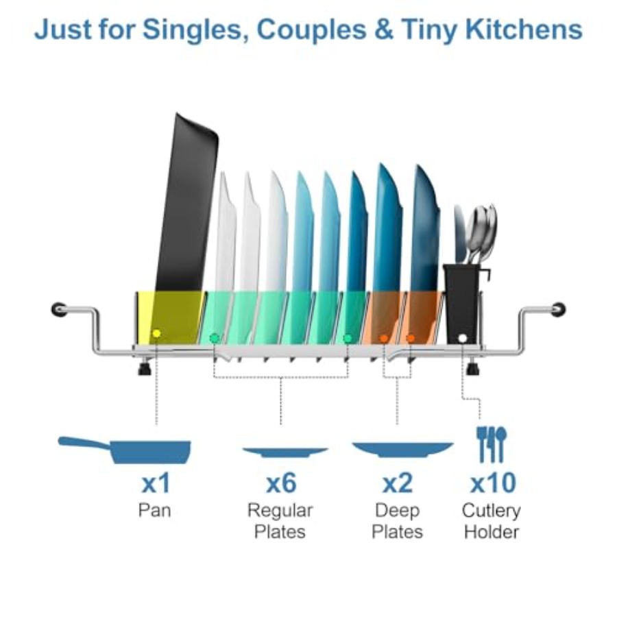 Escurridor de Platos Pequeño p - Kitchen Utensils reseña y precio