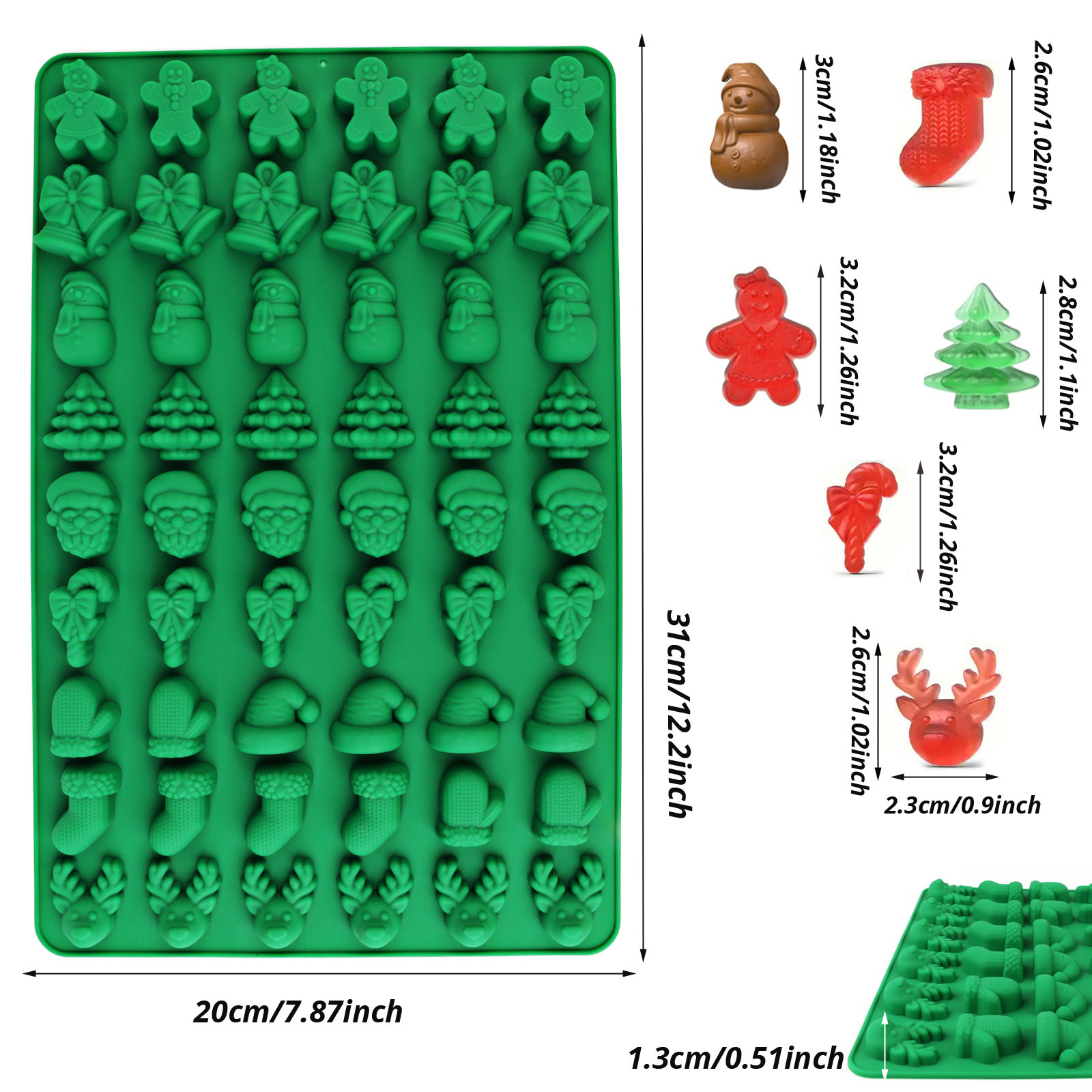 Cuatro tipos de moldes de sili - Silicone Cake Mold reseña y precio