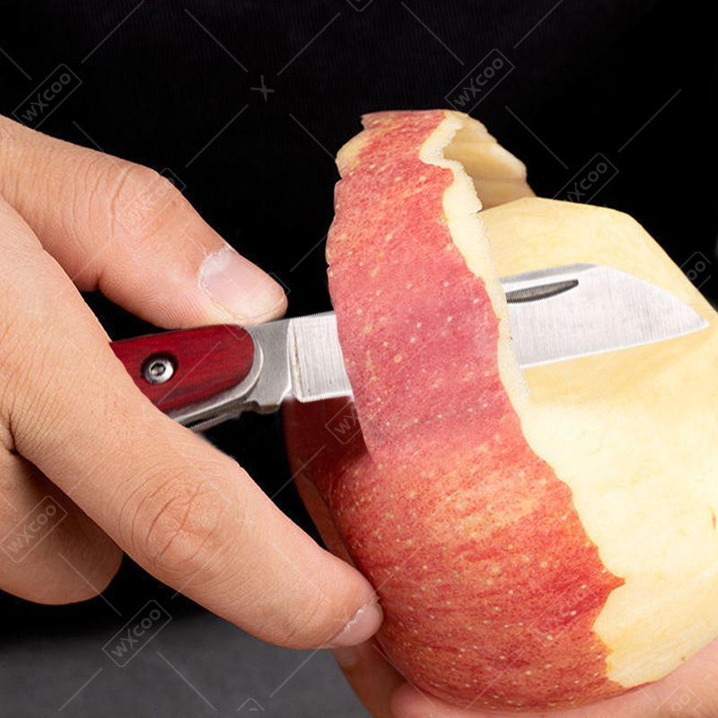 Cuchillo de bolsillo de acero  - Kitchen Q reseña y precio