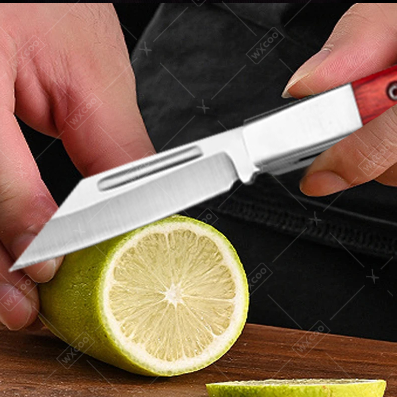 Cuchillo de bolsillo de acero  - Kitchen Q reseña y precio