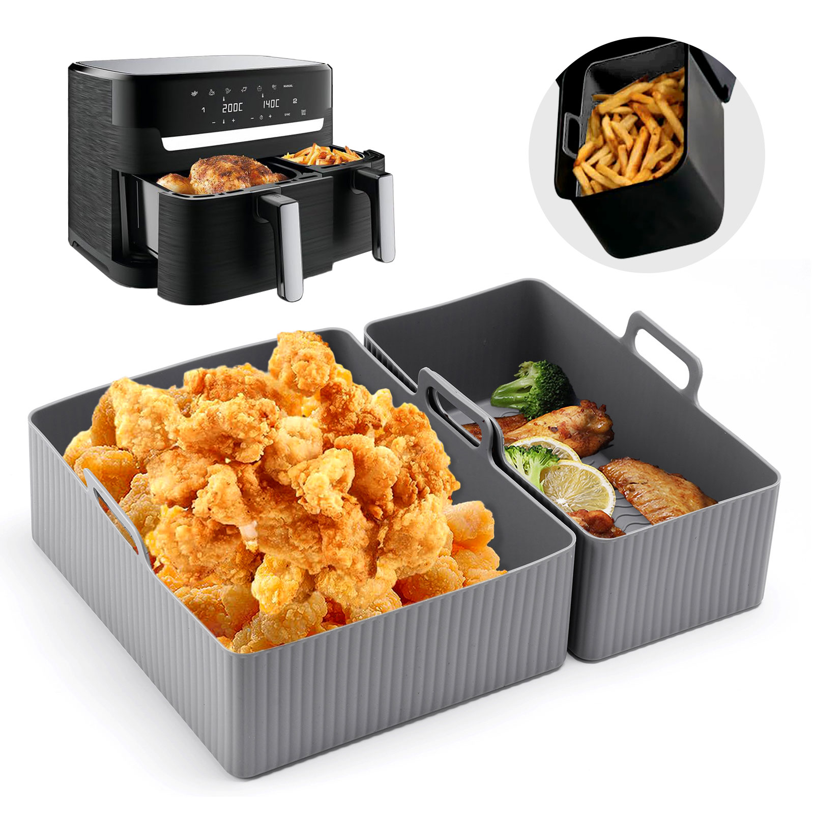 Juego de 2 uds de alfombrilla  - Kitchen Baking Tray Set reseña y precio